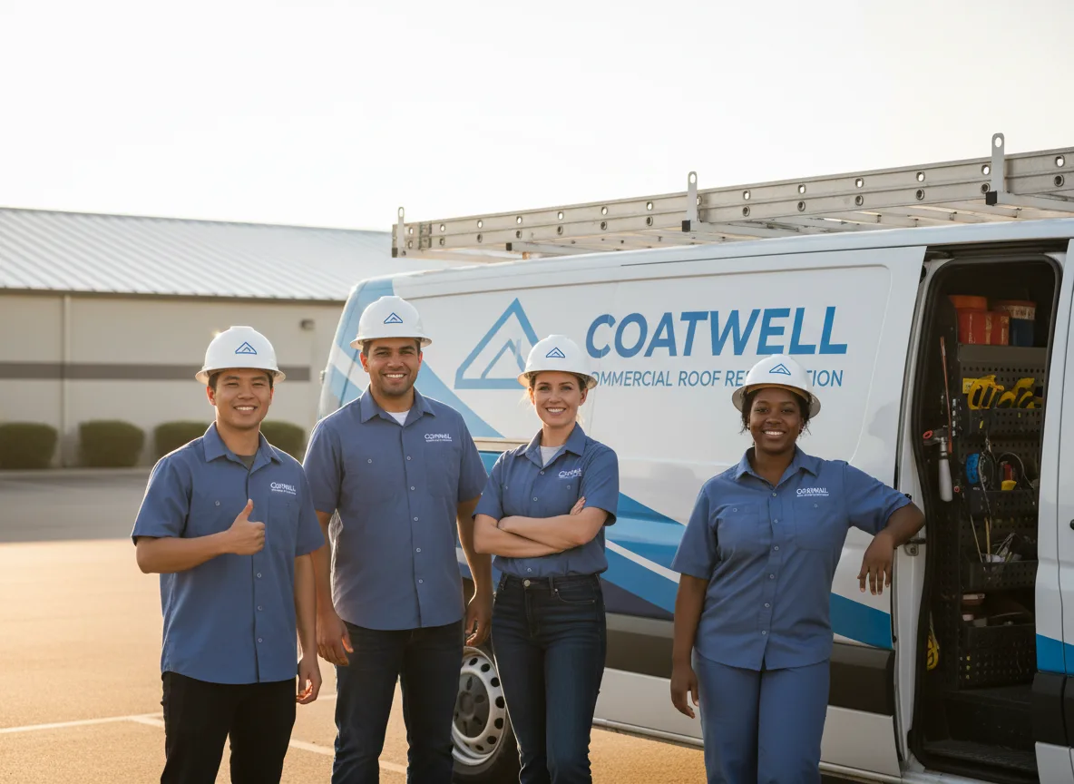 Commercial roof coating company in Mantua, UT